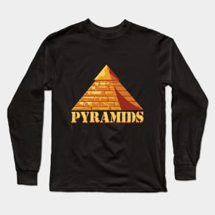 Pyramids Of Egypt Long Sleeve T-Shirt